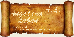 Angelina Laban vizit kartica
